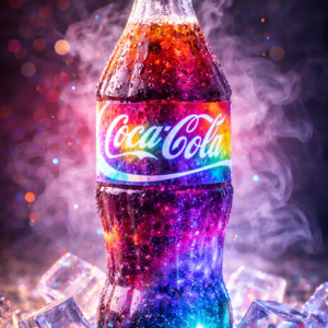 Chai Coca-Cola lấp lánh và huyền bí